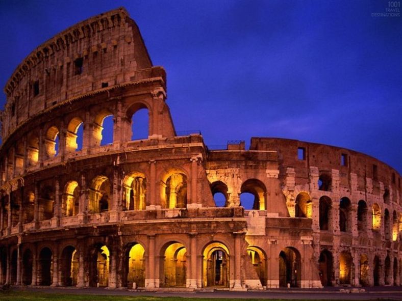 Colosseum-Rome-Italy-amazing-night-1001-travel-destinations